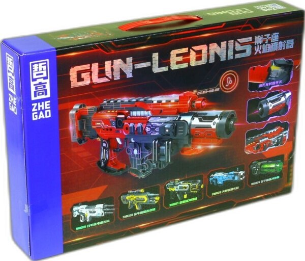 Конструктор Zhe Gao Бластер автомат / 918022