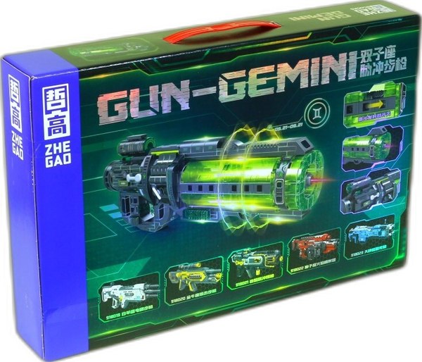 Конструктор Zhe Gao Бластер автомат / 918024