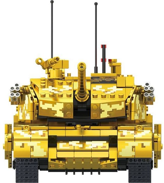 Конструктор Zhe Gao Золотая коллекция. Танк / GZ2008