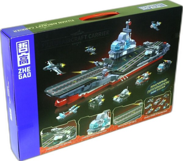 Конструктор Zhe Gao Авианосец Фуцзянь / GZ5007A