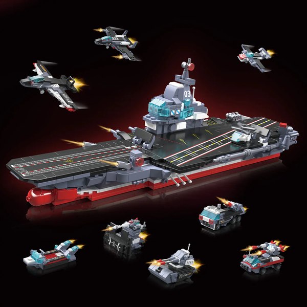 Конструктор Zhe Gao Авианосец Фуцзянь / GZ5007A