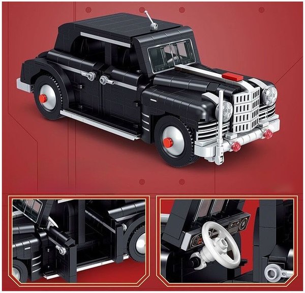 Конструктор Zhe Gao Пуленепробиваемый седан GIS 115 / QL2628