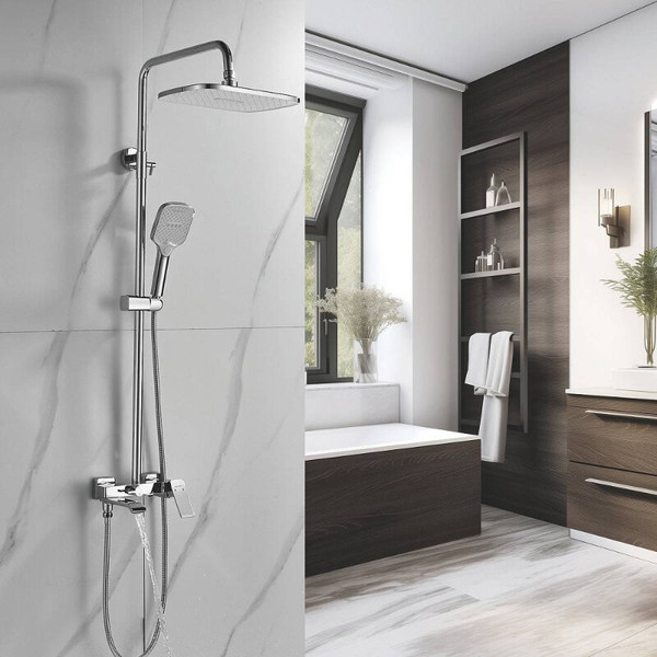 Душевая система со смесителем Shevanik S4036