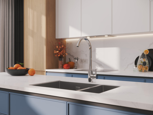 Смеситель Cersanit Cомо однорычажный / 68244