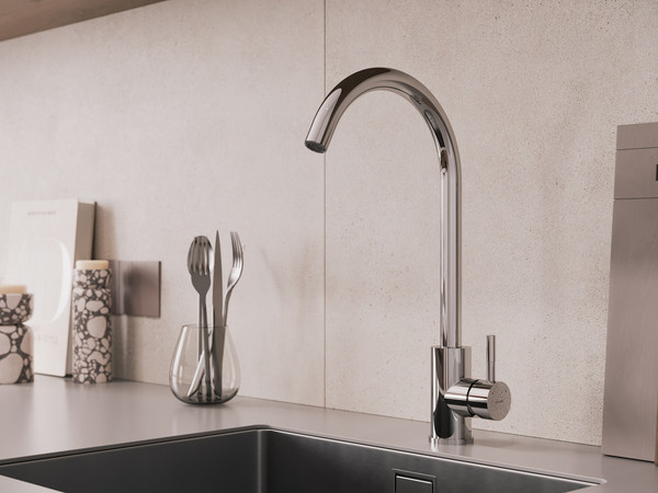 Смеситель Cersanit Cомо однорычажный / 68244