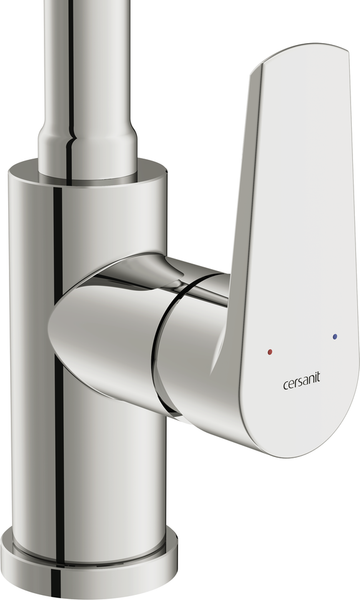 Смеситель Cersanit Moduo однорычажный с гибким изливом / 64842