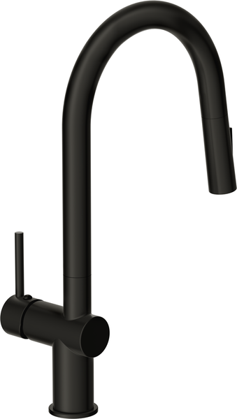 Смеситель Cersanit Brasko однорычажный с выдвижным изливом / 68225