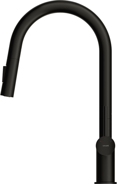 Смеситель Cersanit Brasko однорычажный с выдвижным изливом / 68225