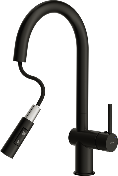 Смеситель Cersanit Brasko однорычажный с выдвижным изливом / 68225