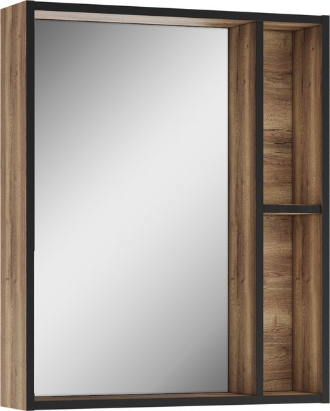 Шкаф с зеркалом для ванной Домино Alfa 60 / DA6103HZ