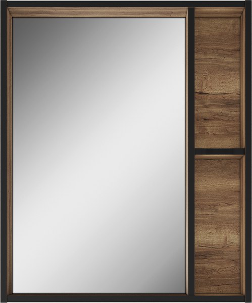 Шкаф с зеркалом для ванной Домино Alfa 60 / DA6103HZ