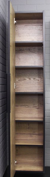 Шкаф-пенал для ванной Домино Alfa 35 без ящика / DA6101P