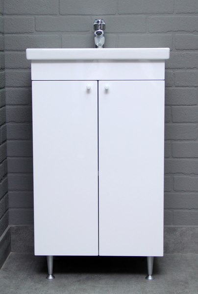 Тумба под умывальник Айсберг Como 50 Промо без ящика DP2616T