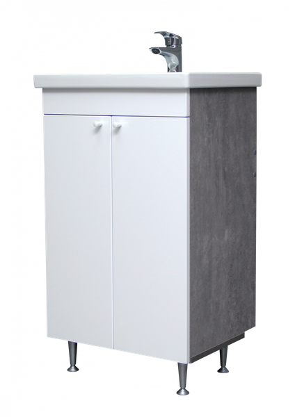 Тумба под умывальник Айсберг Como 50 Промо без ящика DP2616T