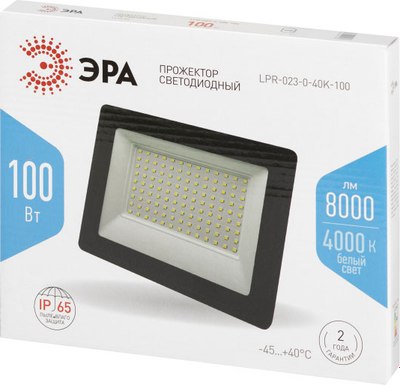 Прожектор ЭРА LPR-023-0-40K-100 / Б0067693