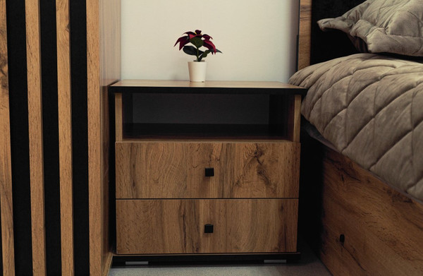 Прикроватная тумба Олмеко Либерти 51.17 опора 20мм