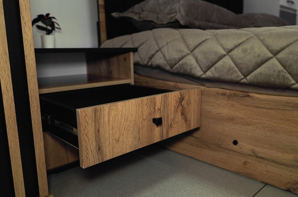 Прикроватная тумба Олмеко Либерти 51.17 опора 20мм