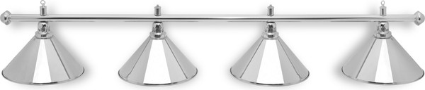 Светильник для бильярдного стола FORTUNA Billiard Equipment Prestige Silver 4 / 6509 - фото