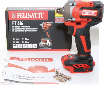 Аккумуляторный гайковерт Felisatti FT1616
