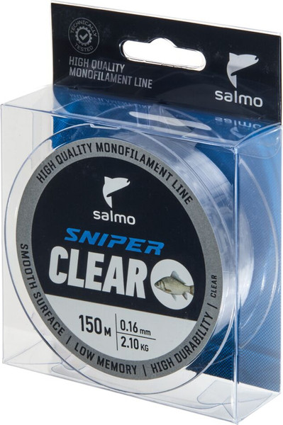 Леска монофильная Salmo Sniper Crucian Clear 150/016 / 4018-016
