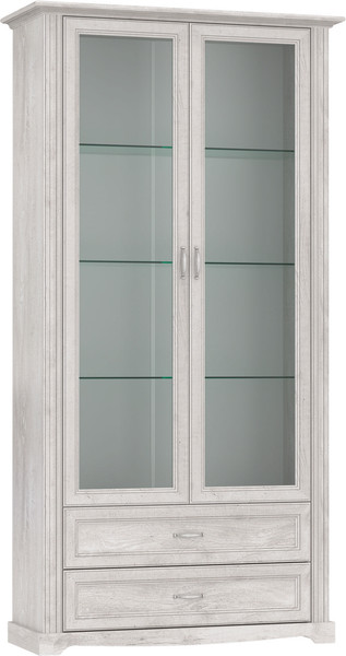 Шкаф с витриной Олмеко Сохо 32.05 - фото