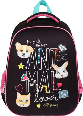Школьный рюкзак ArtSpace School Friend. Cute Friends / Uni_17797 - фото