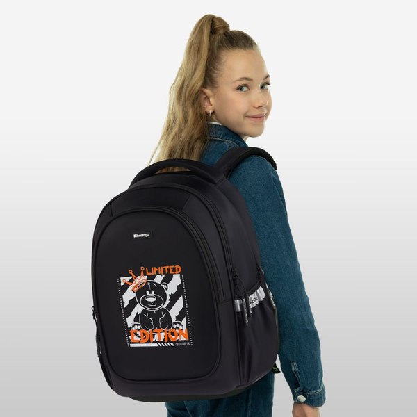 Школьный рюкзак Berlingo Modern. Glow Teddy / RU-MD-1135