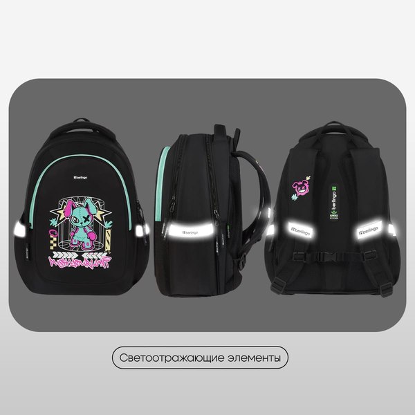 Школьный рюкзак Berlingo Modern. Push Your Limits / RU-MD-1133