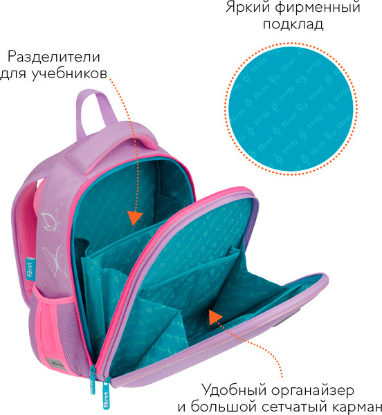 Школьный рюкзак Forst F-Top. Dance Dream / FT-RY-012501