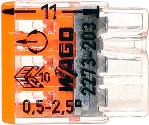 Клемма Wago 2273-203 / 07-5132-20 - фото