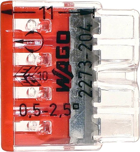 Клемма Wago 2273-204 / 07-5133-20 - фото
