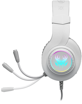 Наушники-гарнитура Defender Ghost LED / 64605