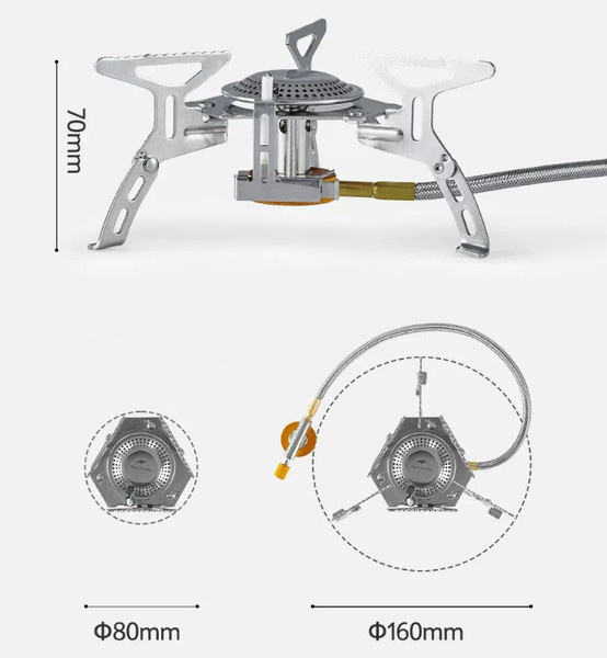Горелка туристическая Naturehike NH21RJ009-SL