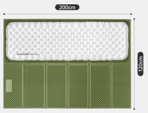 Туристический коврик Naturehike CNK2450WS044-DGR18