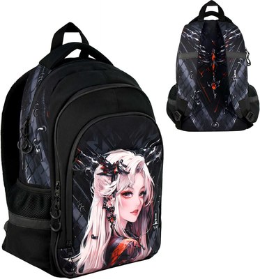 Школьный рюкзак Феникс+ Девушка панк / 68253