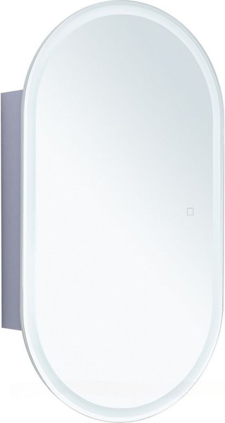 Шкаф с зеркалом для ванной Aquanet Монте 50x90 Led / 344787 - фото