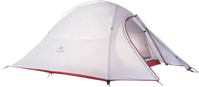 Палатка Naturehike Cloud Up Si / NH17T001-T-DG (серый/красный) - фото