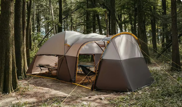 Палатка Naturehike Kota 6 / CNK2450WS031-6LBG (серый/коричневый)