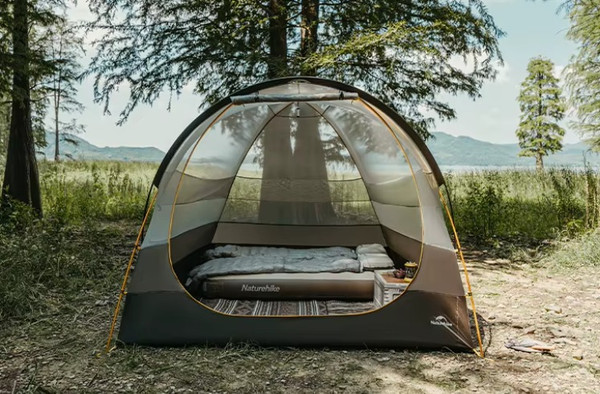 Палатка Naturehike Kota 6 / CNK2450WS031-6LBG (серый/коричневый)