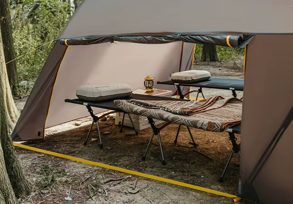 Палатка Naturehike Kota 6 / CNK2450WS031-6LBG (серый/коричневый)