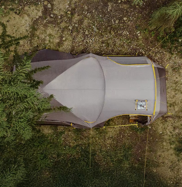 Палатка Naturehike Kota 6 / CNK2450WS031-6LBG (серый/коричневый)