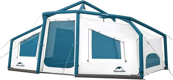 Палатка Naturehike Lingfeng Air 12.0 / CNK2300ZP012-12BLW (белый/голубой) - фото