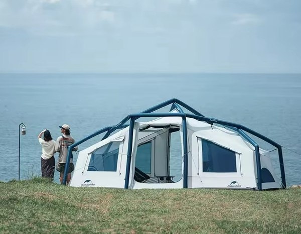 Палатка Naturehike Lingfeng Air 12.0 / CNK2300ZP012-12BLW (белый/голубой)