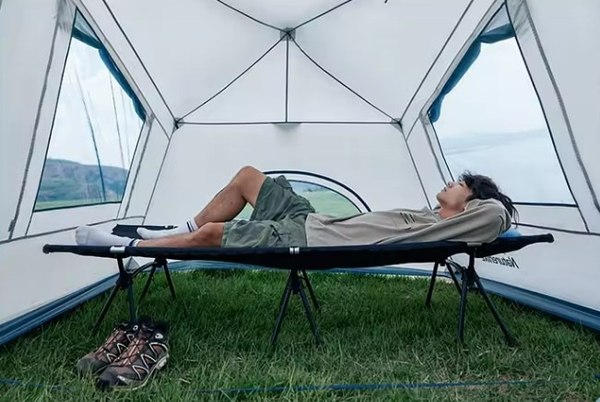 Палатка Naturehike Lingfeng Air 12.0 / CNK2300ZP012-12BLW (белый/голубой)