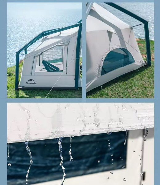 Палатка Naturehike Lingfeng Air 12.0 / CNK2300ZP012-12BLW (белый/голубой)