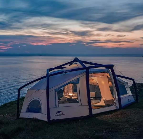 Палатка Naturehike Lingfeng Air 12.0 / CNK2300ZP012-12BLW (белый/голубой)