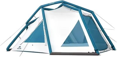 Палатка Naturehike Lingfeng Air 7.3 / CNK2300ZP012-73BLW (белый/голубой) - фото