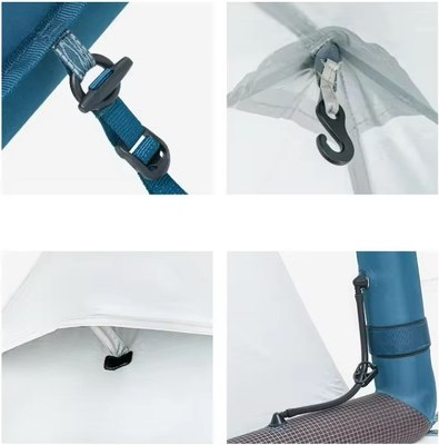 Палатка Naturehike Lingfeng Air 7.3 / CNK2300ZP012-73BLW (белый/голубой)