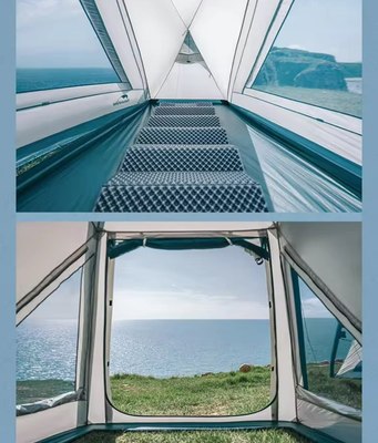 Палатка Naturehike Lingfeng Air 7.3 / CNK2300ZP012-73BLW (белый/голубой)