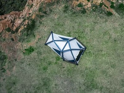 Палатка Naturehike Lingfeng Air 7.3 / CNK2300ZP012-73BLW (белый/голубой)